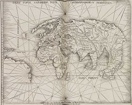 地理著作，1513年。-托勒密
