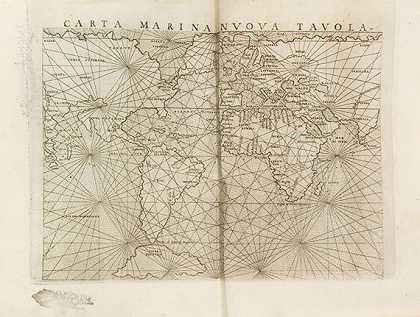 《地理》（G.Ruscelli），1561年。-托勒密