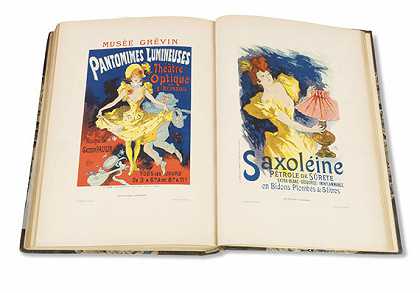 插图海报。2 Bände-著名节目-ZUS。3 Bände，1886-1896年。-欧内斯特·梅因德隆