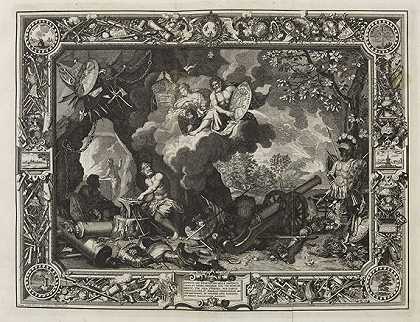罗伊挂毯，1690年。-安德烈·费利宾