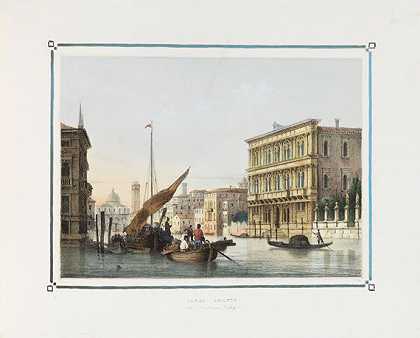 XX Vedute，威尼斯，嗯1847年。-乔瓦尼·巴蒂斯塔·切奇尼
