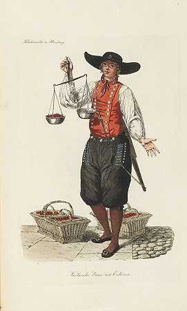 汉堡服装。1822年：杰森，来自Alt Hamburg的传统服装（约1850年）。姐妹2 Tle。-克里斯托弗苏尔