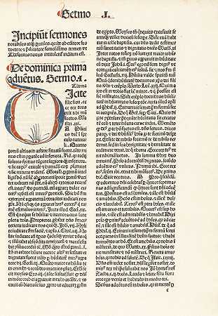 《叙词表》小说，1486年。-佩特鲁斯·德·帕鲁德