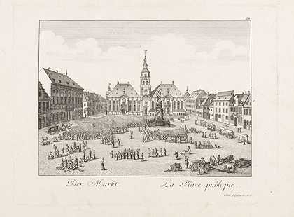 曼海姆·路路路通、布赫、罗尔的景色。3 TLE.，1782-约翰·弗朗茨·冯·施利滕