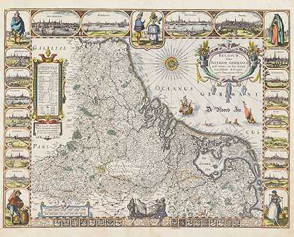 1 Bl.Belgium sive lower Germania（Abr.Goos）。，1621-荷兰