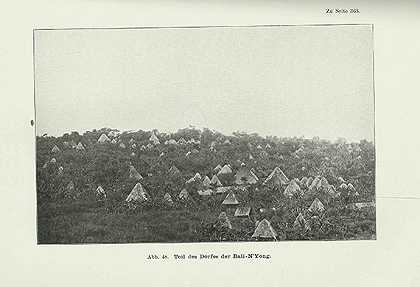威肯堡，18991902年，喀麦隆北部腹地赫特附近的东非徒步旅行。-弗朗茨·赫特