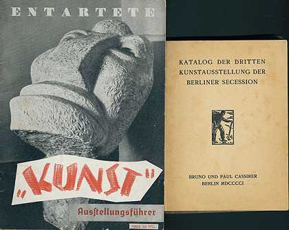 展览目录1901年柏林分离法1937年2月。-柏林分离