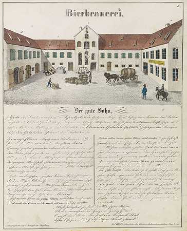 绘本。小屋。1846-约翰·乔治·沃思