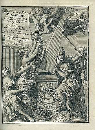 Paderbornensia纪念碑。1713-费迪南德·冯·费尔斯滕贝格