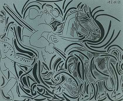 Lino切割。1962-巴勃罗·毕加索