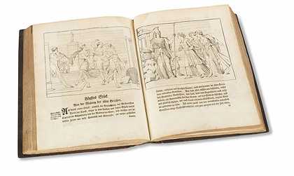 古代艺术史。四路。作品分为两卷。1764-67.-温克尔曼
