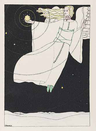 金发女郎，《天堂童话》。1914-布朗德，L。