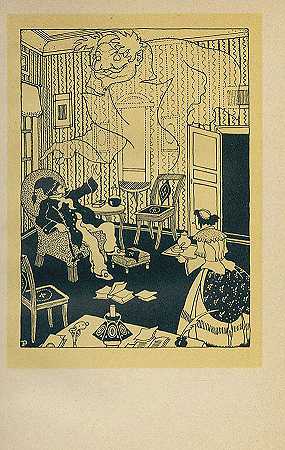 4法语作品。文学：莫泊桑、波德莱尔、道德特。1913-24-藏书版