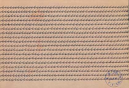 日历，带有书写样本的表格。1976-汉纳·道波温