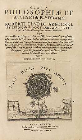哲学和炼金术的关键。1633-罗伯特·弗拉德