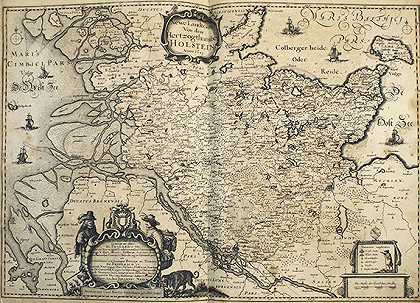 石勒苏益格和荷尔斯泰因。1652-卡斯帕·丹克沃斯