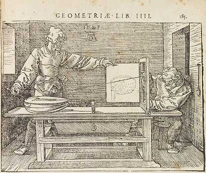 四本书是几何机构。1606-阿尔布雷希特·杜勒
