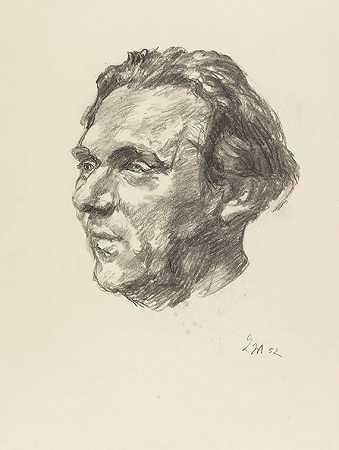 肖像Ernst Buchholz。1952-路德维希·梅德纳