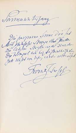 三十年来的诗歌。，1939-韦菲尔