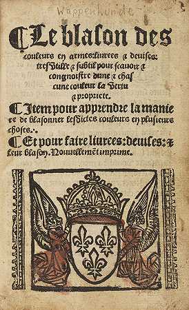 库托瓦，让（西西里将军，赫劳特），武器中的彩色徽章。，1527-赫拉尔迪克