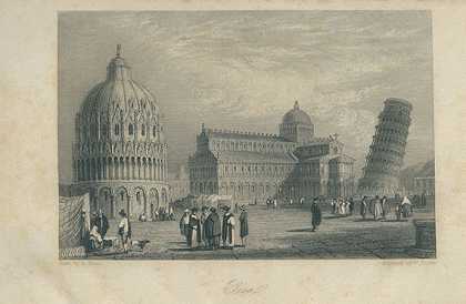 从伦敦到那不勒斯的路书。，1835-威廉·布罗克登