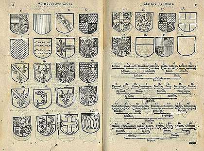 斯科希尔，J.，《家谱与下降》，La Masion de Croy。1589-杰汉·斯科希尔
