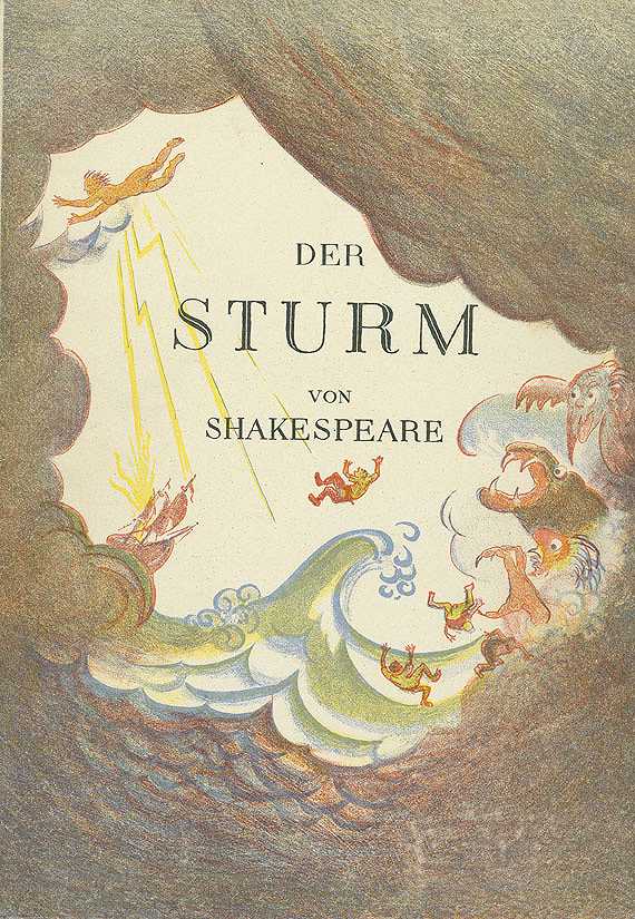 莎士比亚，Der Sturm。，1925-奥斯卡·拉斯克