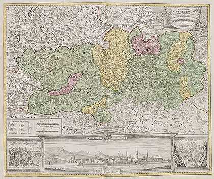 德国地图集（集体地图集）。90张卡。1753及其后。-霍曼继承人