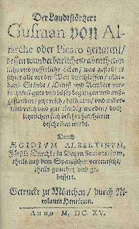 古斯曼。1615-阿尔伯丁山羊草