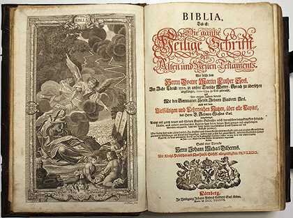 安德圣经。1747-日耳曼圣经