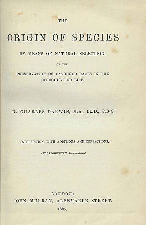 物种起源1895-1贝加贝，1871年。-查尔斯·达尔文