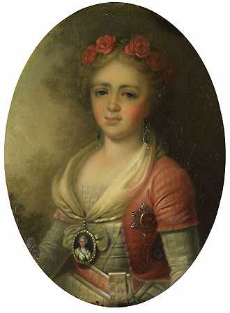 一位年轻贵族的肖像-俄罗斯联邦