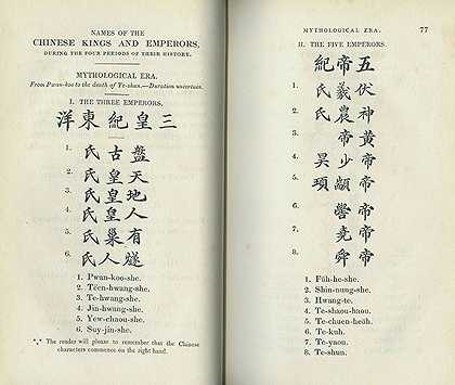 中国历史素描。2 Bde。1834-卡尔·弗里德。八月居兹拉夫