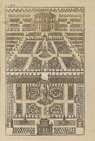 新的花园欲望。1703-海因里希·黑森