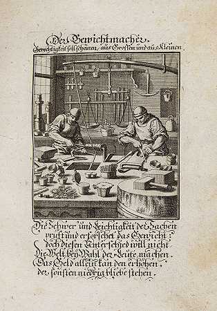 主要非营利展位的插图。1698-克里斯托夫·魏格尔