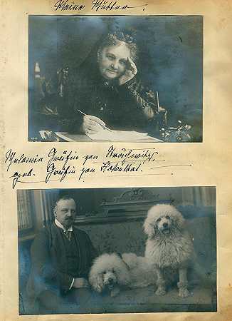 冯·斯特拉希维茨家族的贵族留言簿。20世纪初。之后，1900-Strachwitz家族