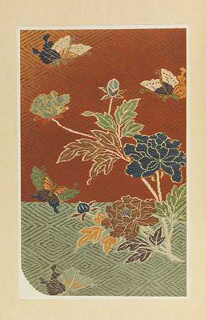 日本和服面料。3.Bd。，1930-织物样书