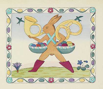 兔子书。1908-康拉德·费迪南德·埃德蒙·冯·弗雷霍尔德