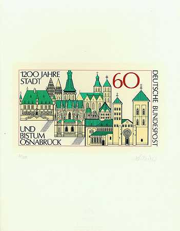 印花图案。版本Borek。4.Bd。，1981-邮票图案