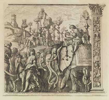 朱利叶斯·凯撒的胜利，铜序列。100亿。1692-罗伯特·范·奥德纳尔德