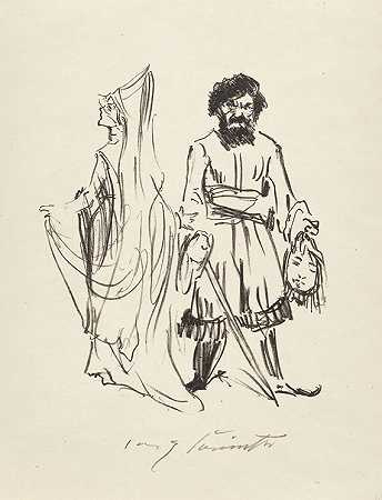 巴尔扎克（Balzac），15幅《女通缉犯》（The Woman Konnetable）的版画。1922-科林特