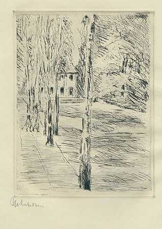 沃尔夫，H.，马克斯·利伯曼绘画。1922-马克斯·利伯曼