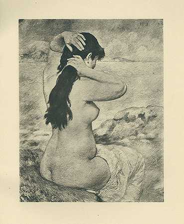 裸体画家。1923-皮埃尔·奥古斯特·雷诺阿