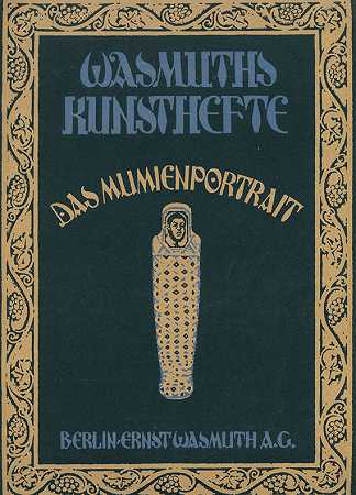 Wasmuth的艺术书籍。4个问题。，1920-Wasmuth的艺术书籍