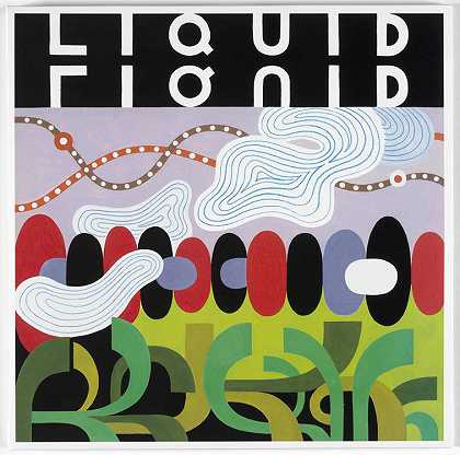 理查德·麦奎尔。液态液体、滑入和滑出现象的专辑封面。2008