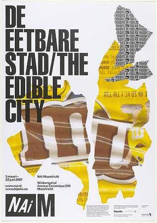 实验Jetset。De Eetbare Stad/食用城市。2007