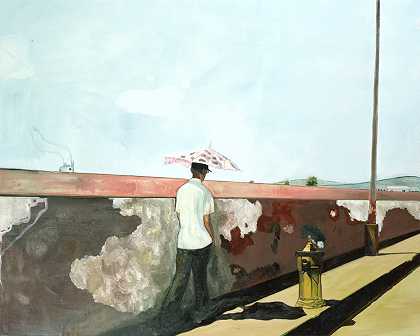 彼得·多伊格。拉皮鲁斯墙。2004年