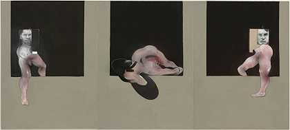 弗朗西斯·培根。三联画。1991