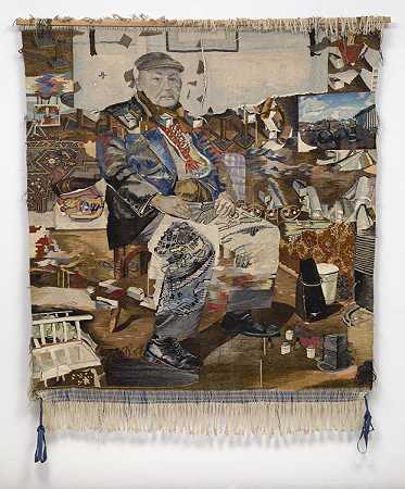 迪特·罗斯，英格丽·维纳。大型挂毯。1981-86