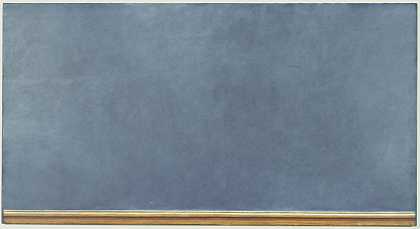 圣地亚哥·卡德纳斯。带书架的大黑板。1975